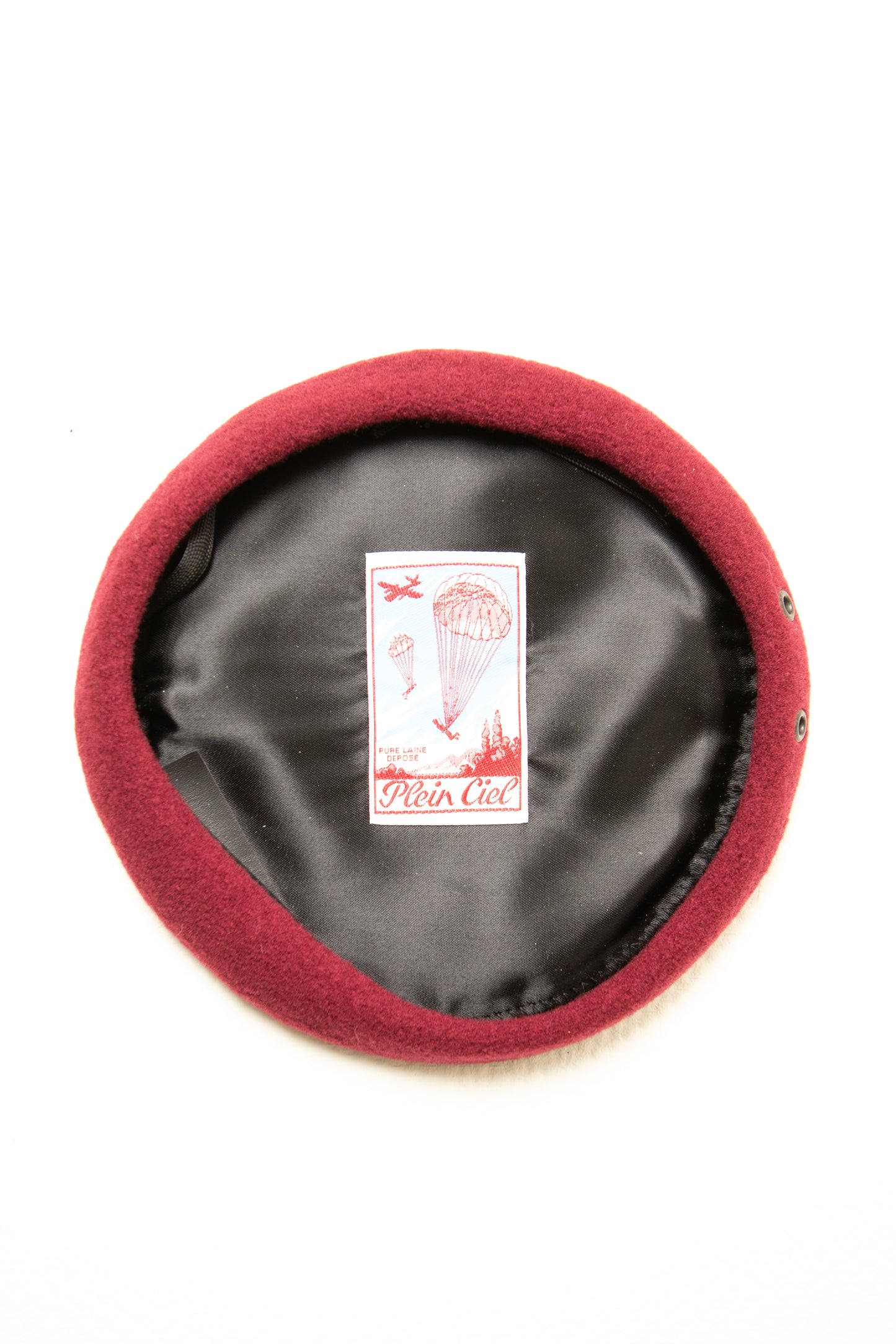 Plein Ciel baret Bordeauxrood